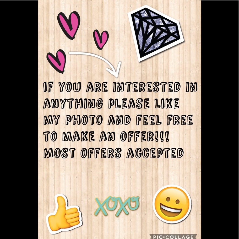 Make an offer 🖤🖤